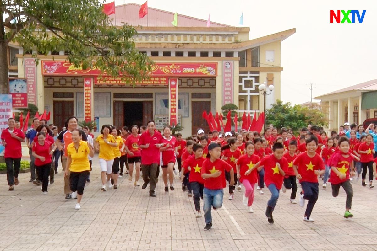 Xuân Đan: Hơn 300 người tham gia ngày chạy Olympic vì sức khỏe toàn dân