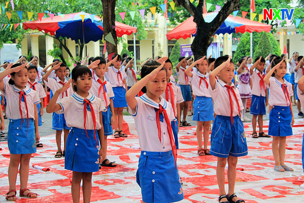 Ngày hội đánh giá tiêu chí rèn luyện đội viên