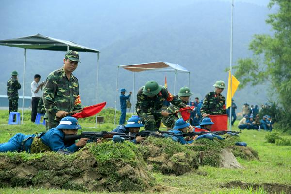 Nghi Xuân nâng cao chất lượng huấn luyện quân sự