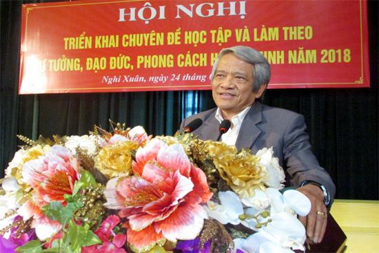 Nghi Xuân quán triệt chuyên đề “Xây dựng phong cách, tác phong công tác của người đứng đầu, của cán bộ, đảng viên”