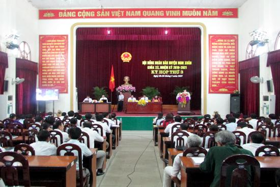 Khai mạc trọng thể kỳ họp thứ 3, HĐND huyện Nghi Xuân khóa XX nhiệm kỳ 2016-2021