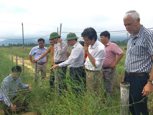 Đoàn chuyên gia Israel khảo sát, nghiên cứu thực địa một số dự án nông nghiệp tại Nghi Xuân