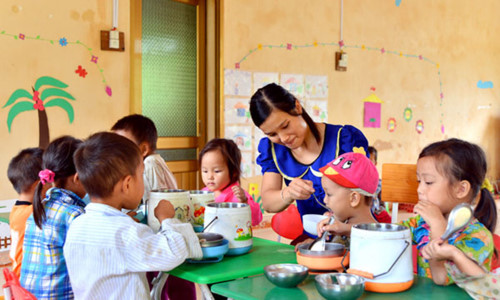 Nghi Xuân tuyển dụng 9 nhân viên hỗ trợ, phục vụ tại các trường mầm non