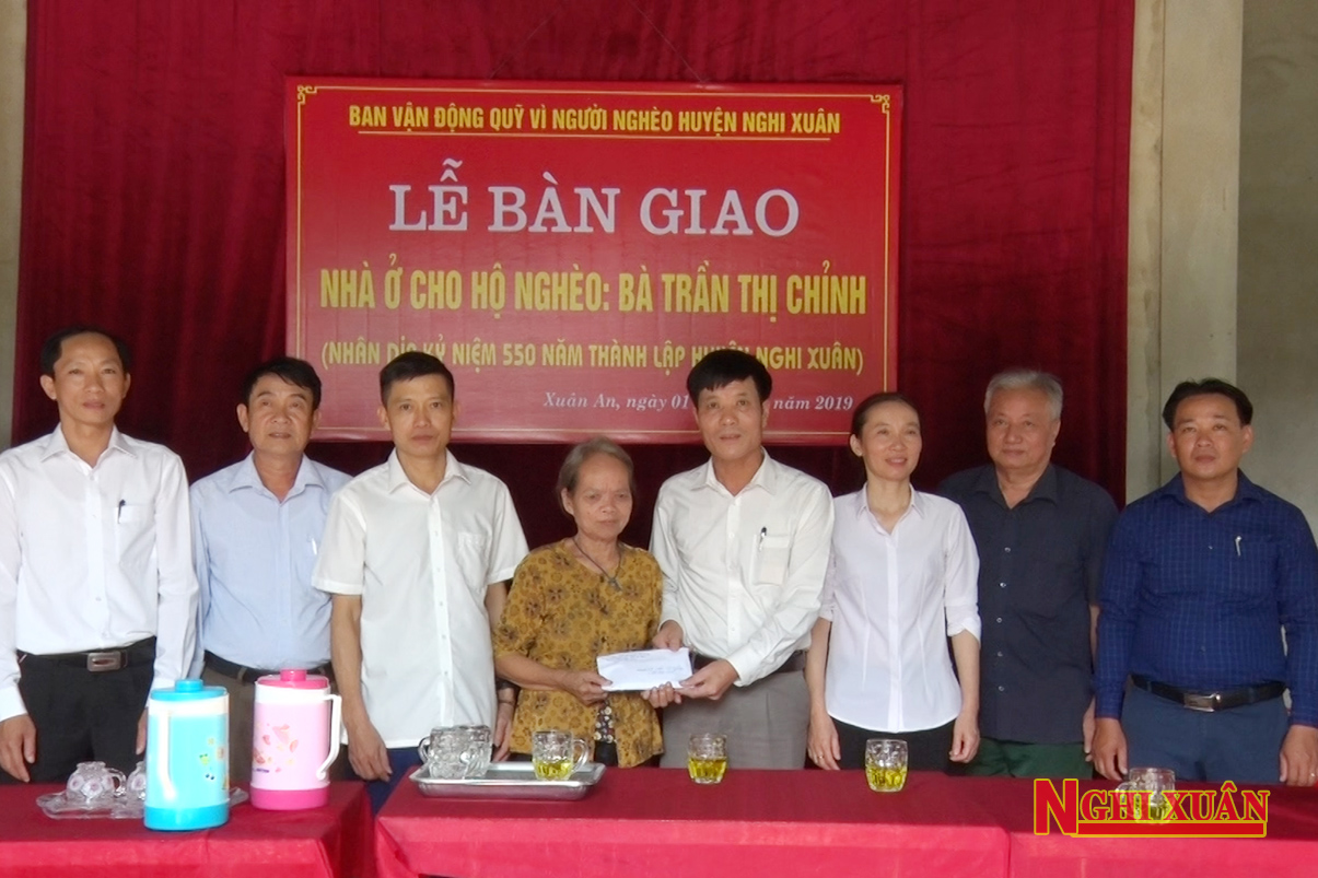 Nghi Xuân quyết tâm xóa nhà tạm chọ hộ nghèo, cận nghèo