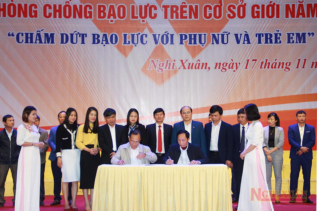 Nghi Xuân phát động tháng hành động vì bình đẳng giới và phòng, chống bạo lực trên cơ sở giới năm 2020