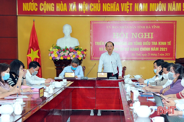 Triển khai phương án tổng điều tra kinh tế và điều tra cơ sở hành chính năm 2021