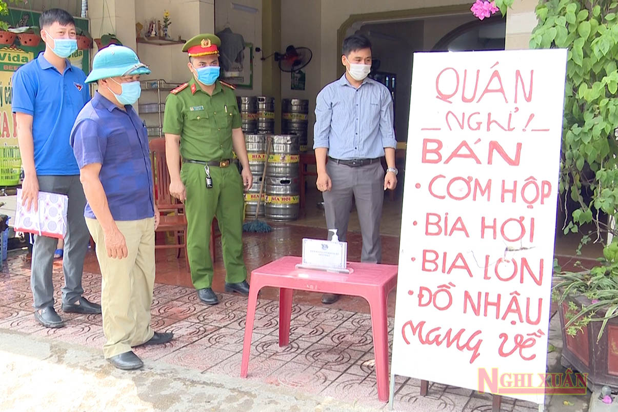 Nghi Xuân tập trung cao cho công tác phòng, chống dịch Covid-19 trong tình hình mới