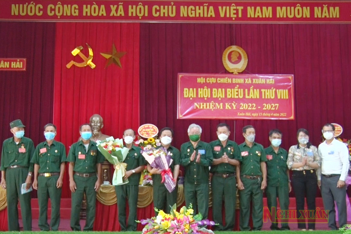 Hội Cựu chiến binh xã Xuân Hải đại hội lần thứ VIII