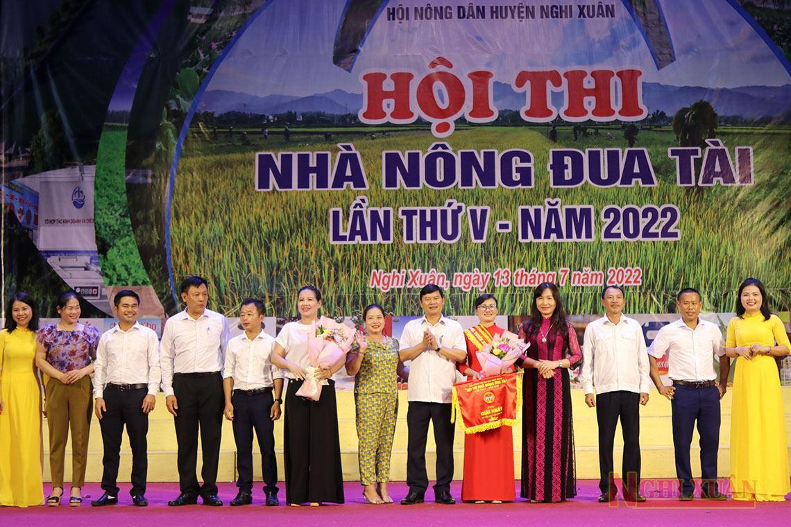 Xuân Giang nhất hội thi “Nhà nông đua tài” huyện Nghi Xuân lần thứ V