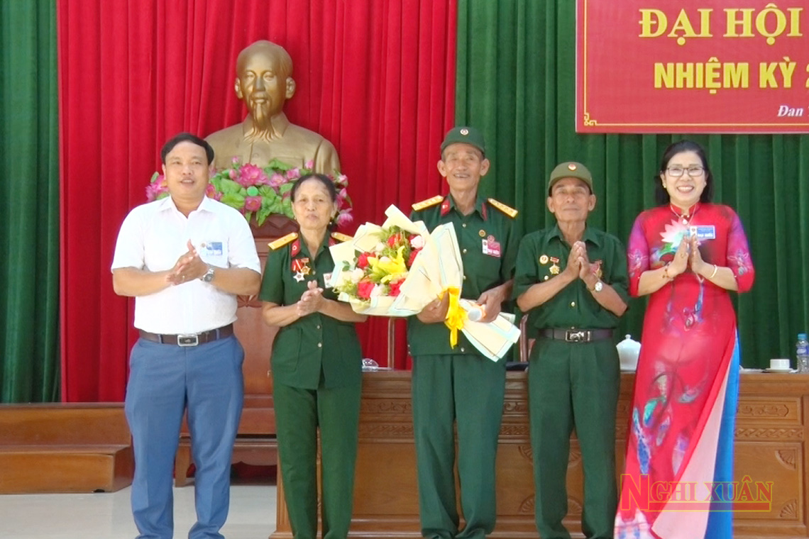 Hội Truyền thống Trường Sơn đường Hồ Chí Minh xã Đan Trường đại hội lần thứ 3