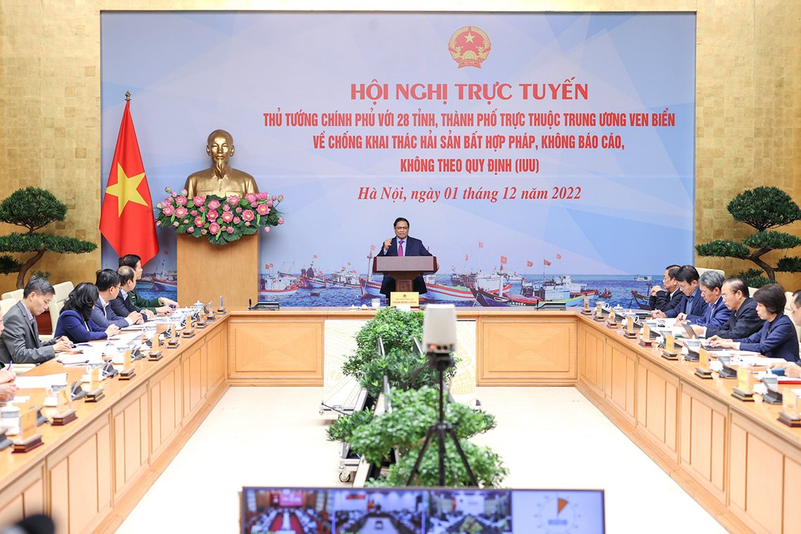 Hội nghị trực tuyến về chống khai thác thủy sản bất hợp pháp, không khai báo và không theo quy định (IUU)