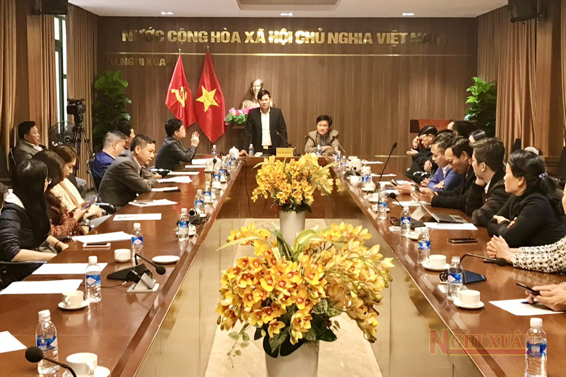 Liên hiệp các Hội Khoa học và Kỹ thuật khu vực Bắc Trung bộ làm việc tại huyện Nghi Xuân