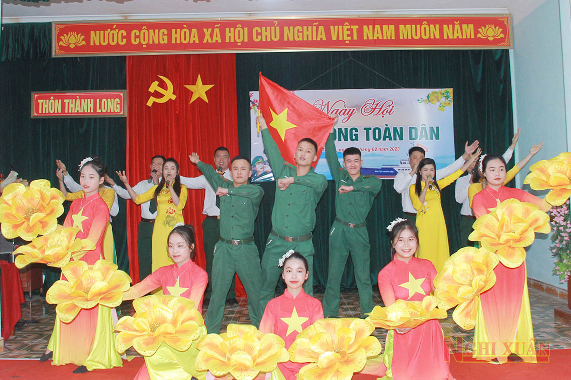 Sôi nổi Ngày hội Biên phòng toàn dân ở Nghi Xuân