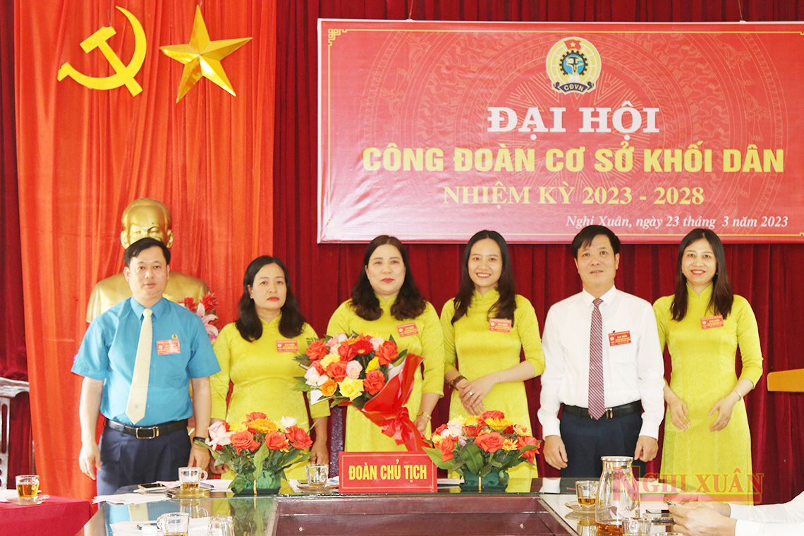 Đại hội Công đoàn Khối dân nhiệm kỳ 2023 - 2028