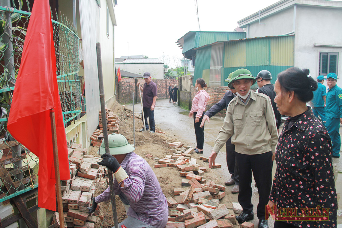 Xuân Hội phát động thi đua cao điểm 90 ngày xây dựng nông thôn mới