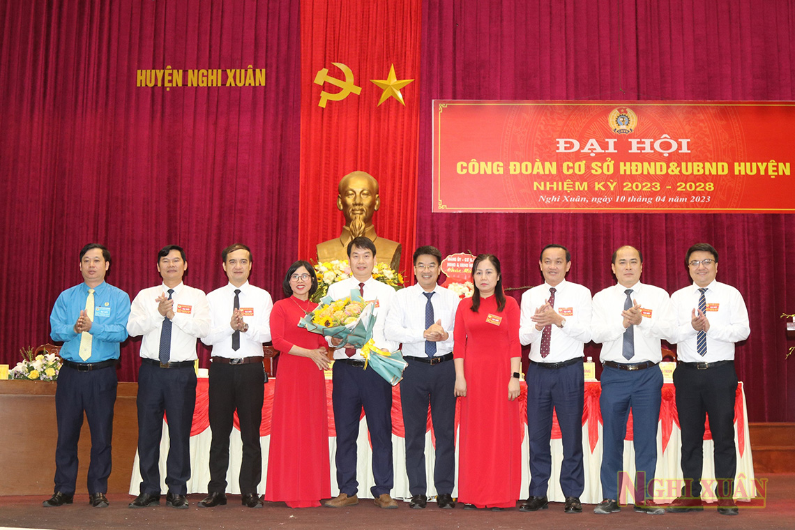 Công đoàn cơ sở HĐND - UBND huyện Nghi Xuân đại hội nhiệm kỳ 2023 - 2028