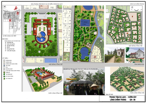 Dự án: Khu trung tâm các dự án phát triển du lịch văn hóa- lịch sử gắn với phát huy giá trị Khu di tích quốc gia đặc biệt Đại thi hào Nguyễn Du