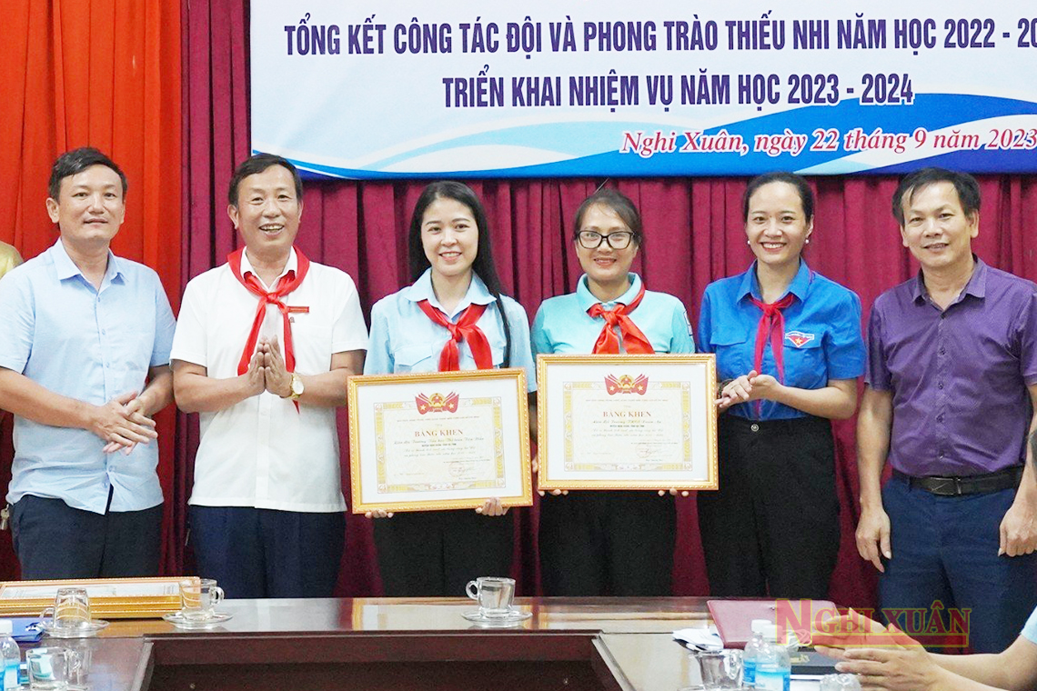 Nghi Xuân tổng kết công tác Đội và phong trào thiếu nhi năm học 2022-2023