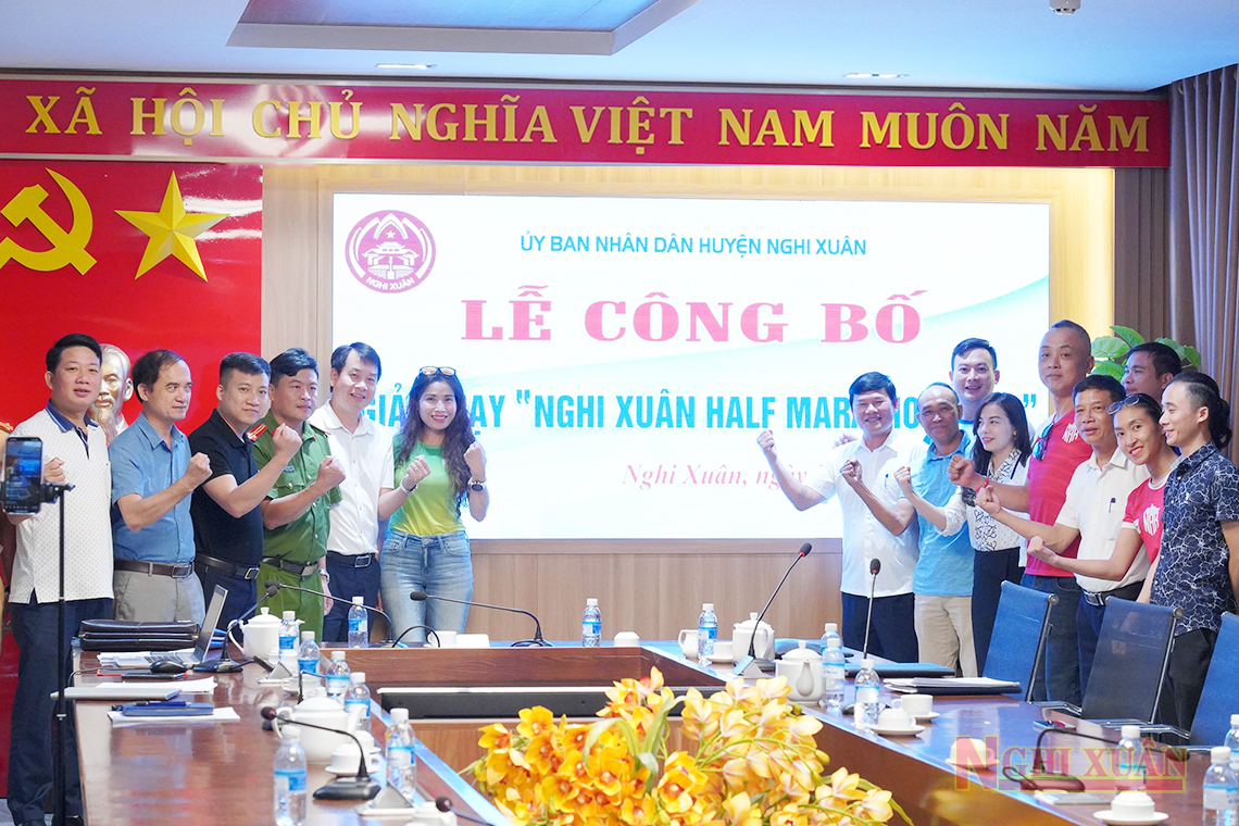 Công bố giải chạy và mở cổng đăng ký giải Half marathon huyện Nghi Xuân năm 2023